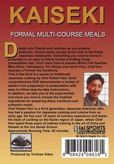 3 DVD Set Traditional Japanese Cooking How To: Kaiseki, Oshogatsu, Nabemono